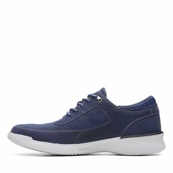 Baskets Clarks Donaway Dentelle Homme Bleu Marine | DHREYZV1