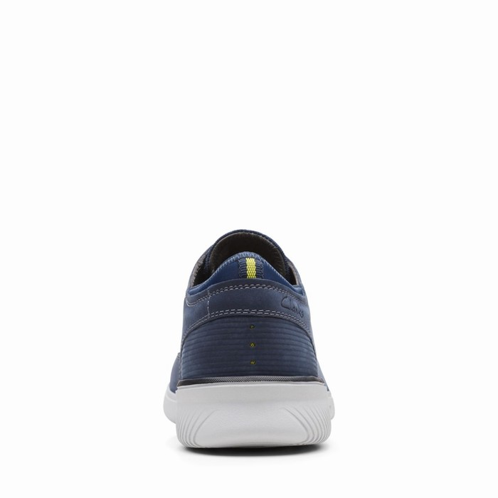 Baskets Clarks Donaway Dentelle Homme Bleu Marine | DHREYZV1