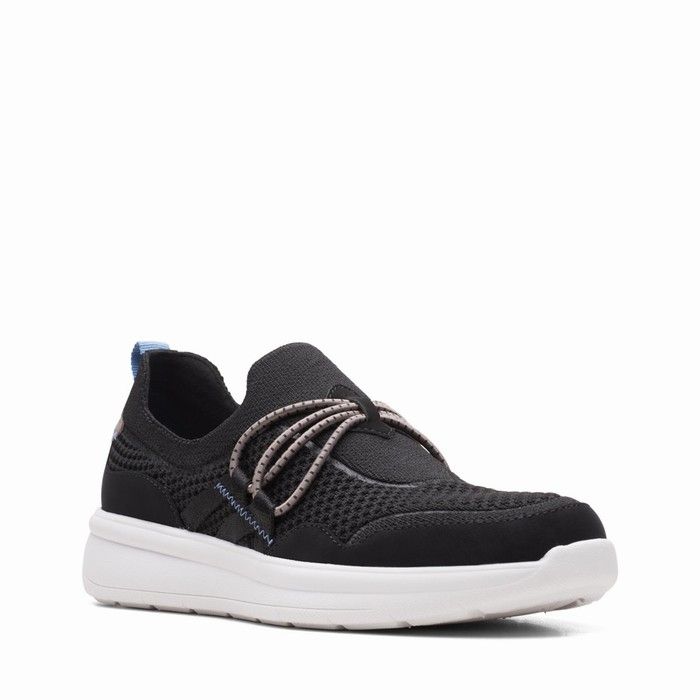 Baskets Clarks Ezera Run Femme Noir | KIEXGB0F