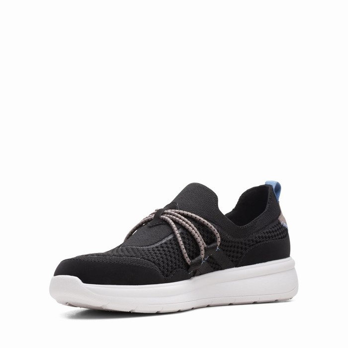 Baskets Clarks Ezera Run Femme Noir | KIEXGB0F