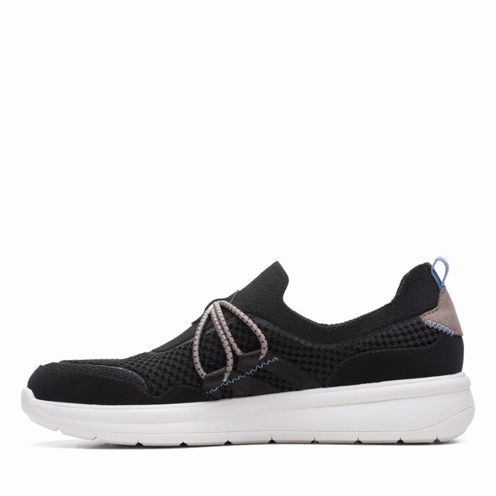 Baskets Clarks Ezera Run Femme Noir | KIEXGB0F