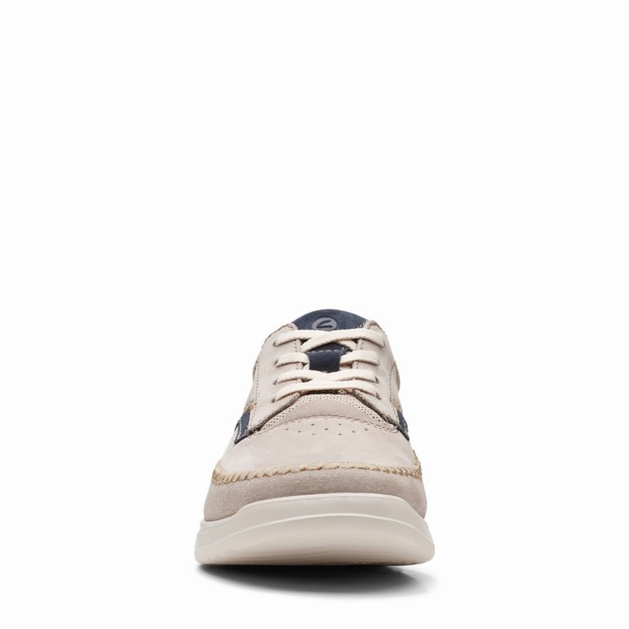 Baskets Clarks Gaskill Dentelle Homme Grise | URBJFQ94