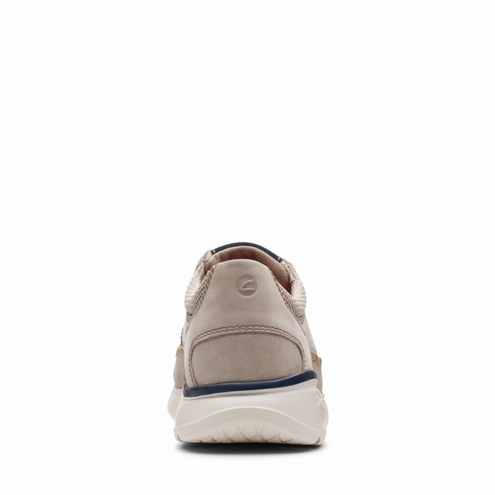 Baskets Clarks Gaskill Dentelle Homme Grise | URBJFQ94