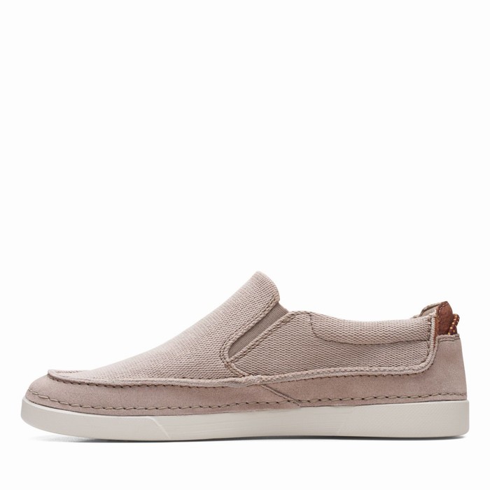 Baskets Clarks Gereld Step Homme Grise | 9ZPLWINX