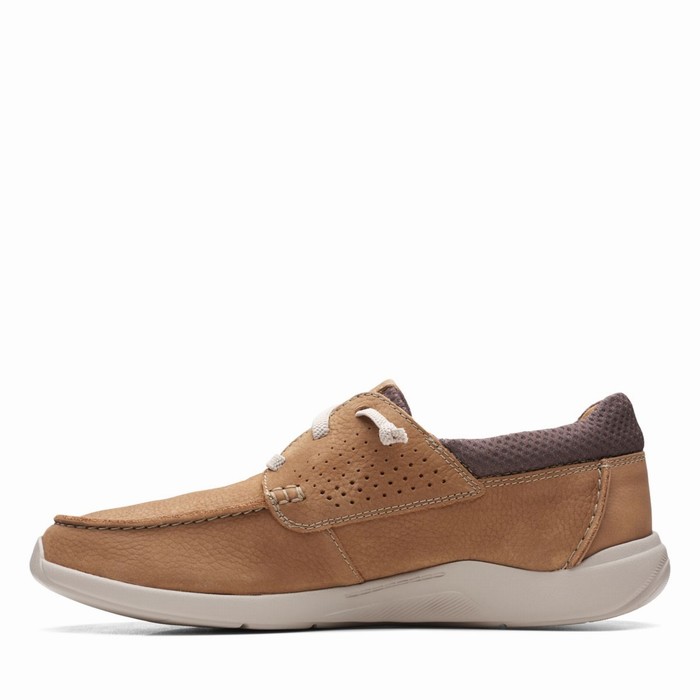 Baskets Clarks Gorwin Moc Homme Marron Foncé | 5WAT6EIL