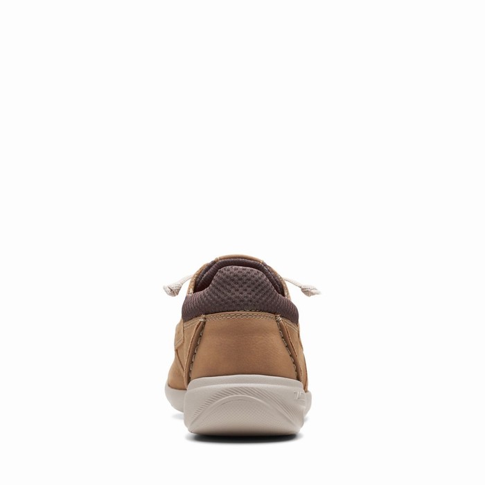 Baskets Clarks Gorwin Moc Homme Marron Foncé | 5WAT6EIL