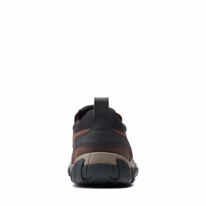 Baskets Clarks Grove Step Homme Marron | L63VQWED