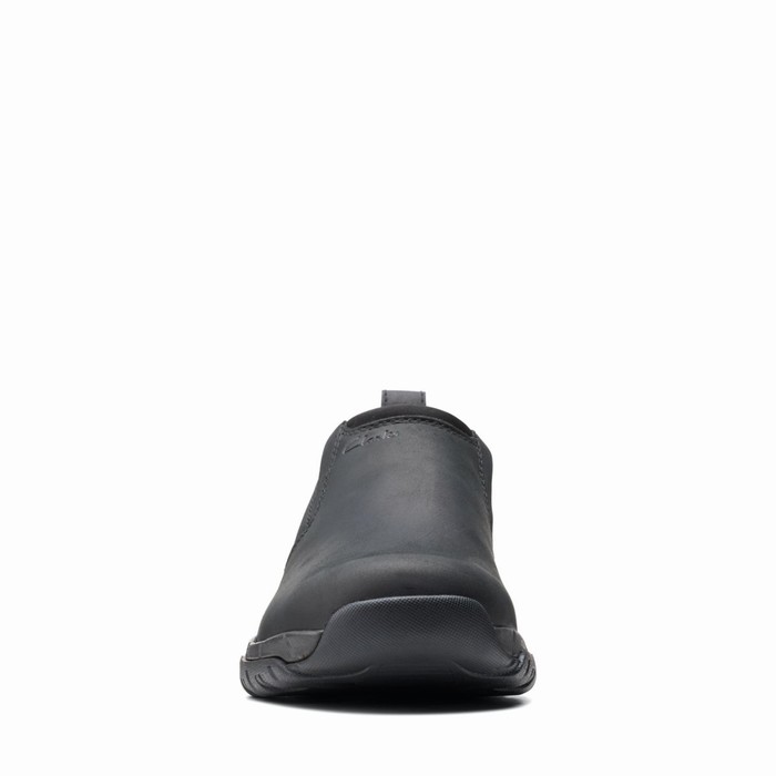 Baskets Clarks Grove Step Homme Noir | Z7AGOMCH