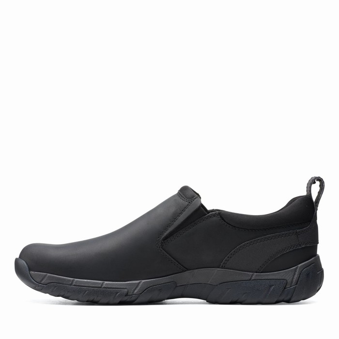 Baskets Clarks Grove Step Homme Noir | Z7AGOMCH