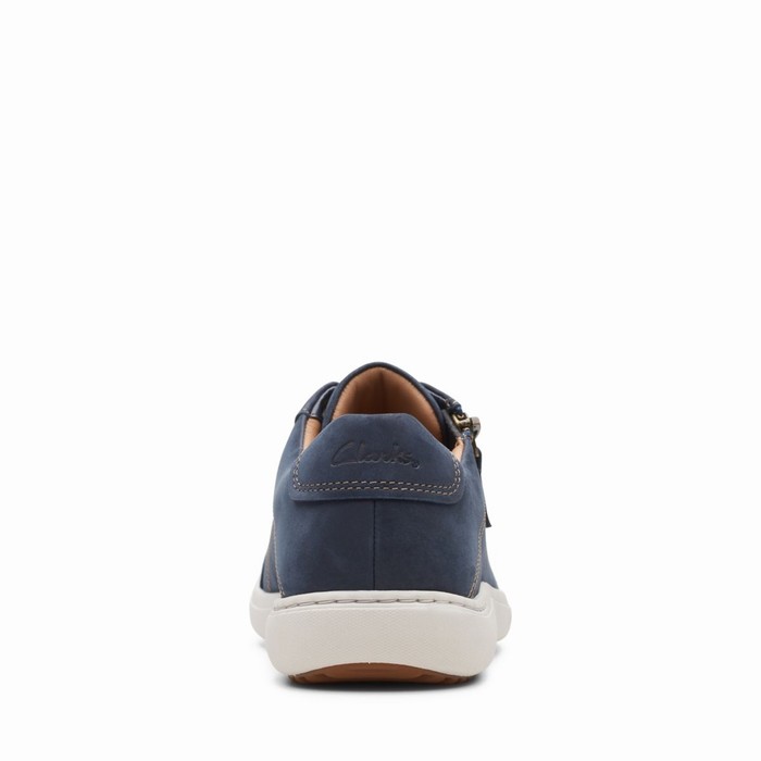 Baskets Clarks Nalle Dentelle Femme Bleu Marine | KV2DPKRH