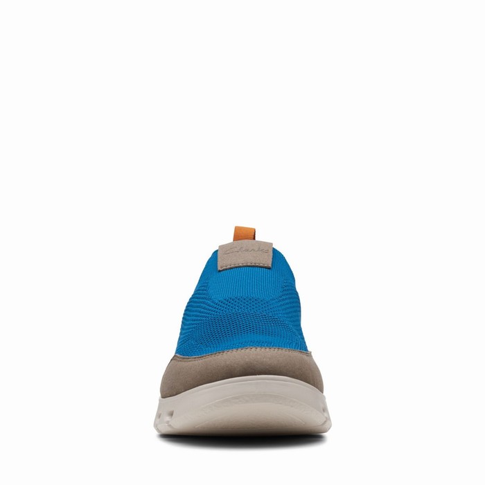 Baskets Clarks Nature X Ease Homme Bleu | OW2KVDSM