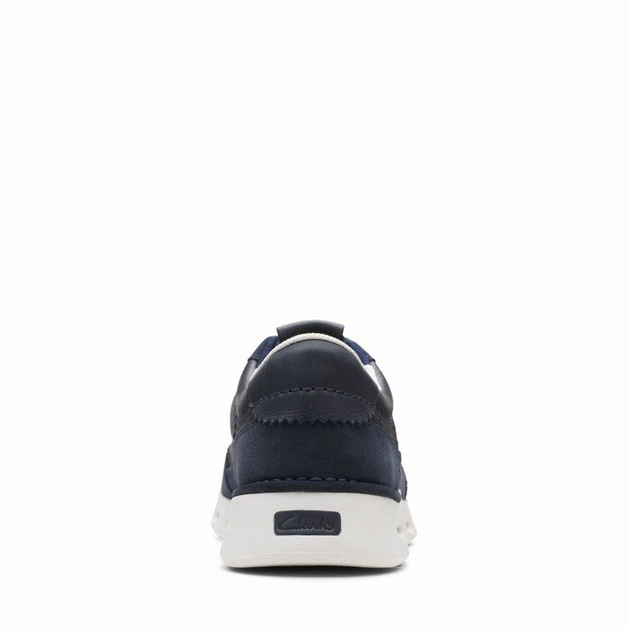 Baskets Clarks Nature X One Homme Bleu Marine | 1ZVDKPWK