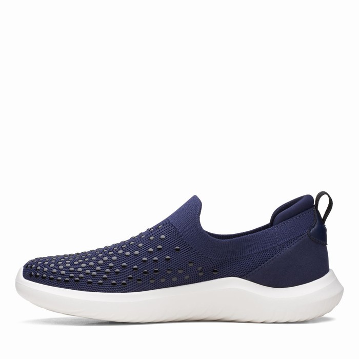 Baskets Clarks Nova Grove Femme Bleu Marine | ERDNSEHZ