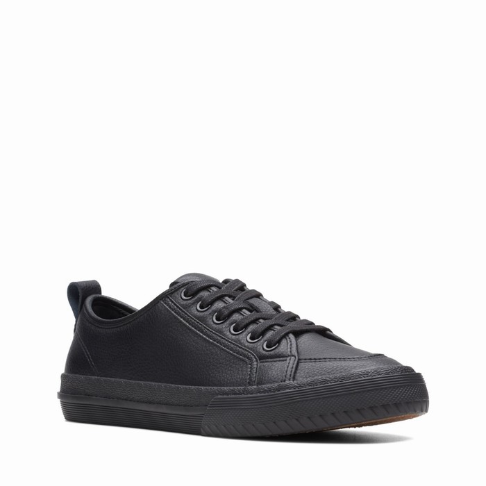 Baskets Clarks Roxby Dentelle Femme Noir | L6YQSCPM