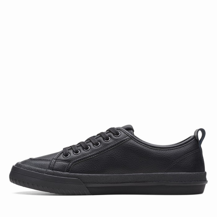 Baskets Clarks Roxby Dentelle Femme Noir | L6YQSCPM