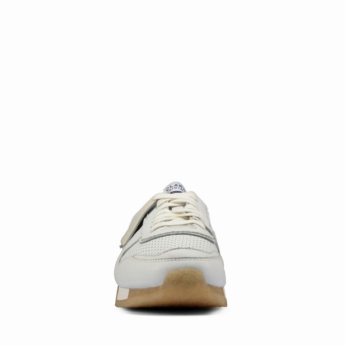 Baskets Clarks Tor Run Homme Blanche | 86PJYKNU