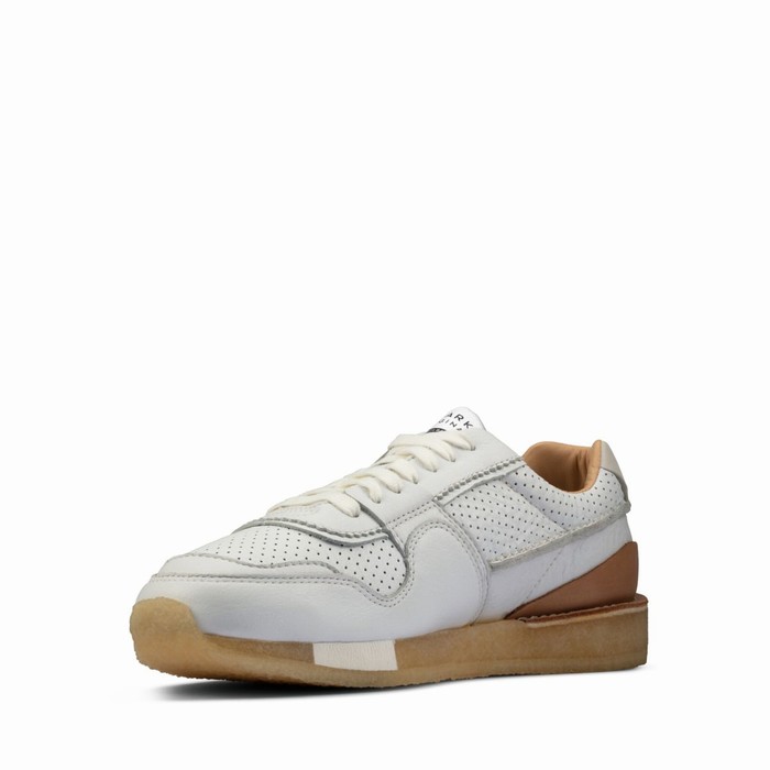 Baskets Clarks Tor Run Homme Blanche | 86PJYKNU