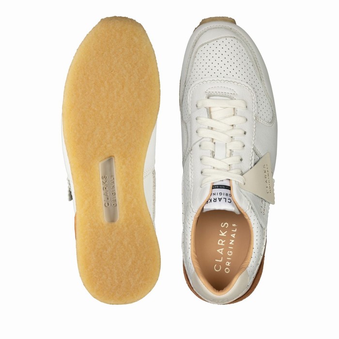 Baskets Clarks Tor Run Homme Blanche | 86PJYKNU