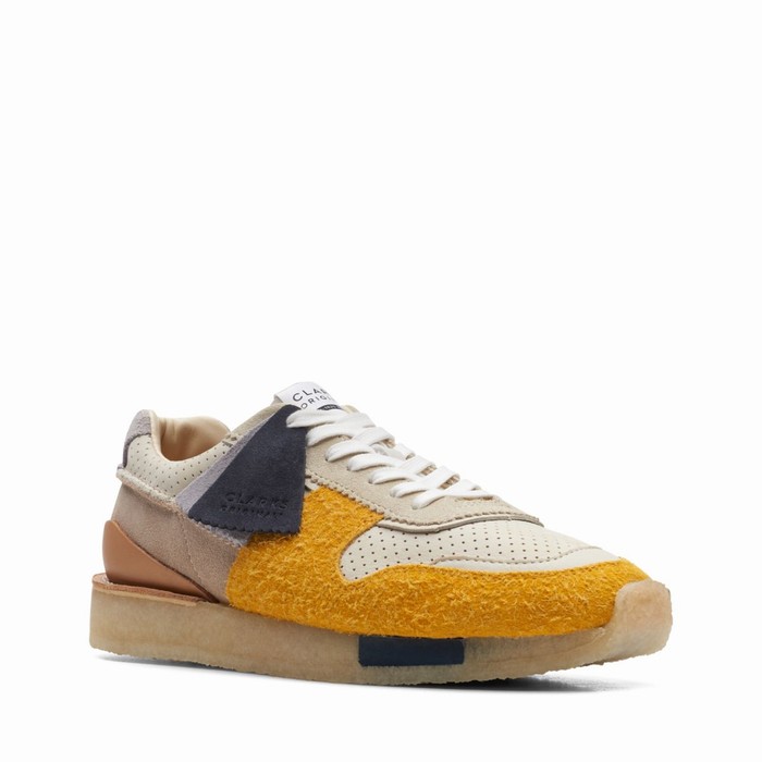 Baskets Clarks Tor Run Homme Jaune | OXYTGMRF