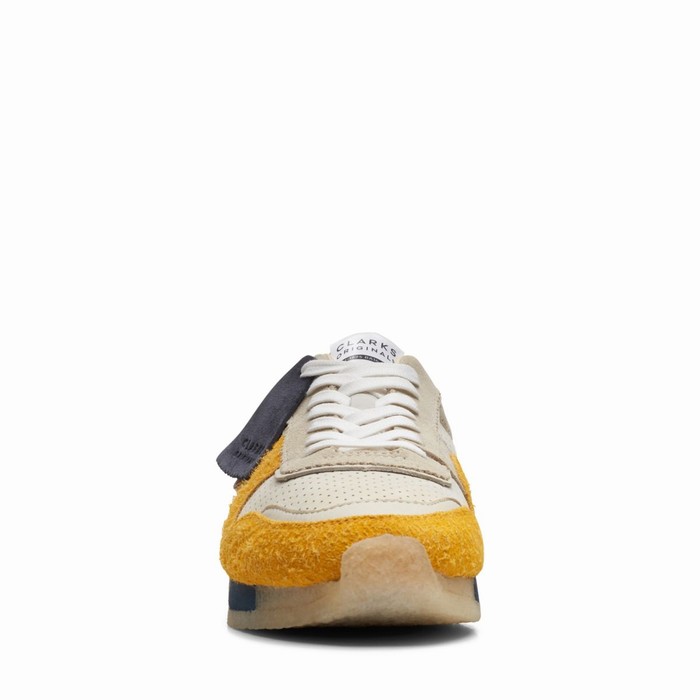 Baskets Clarks Tor Run Homme Jaune | OXYTGMRF