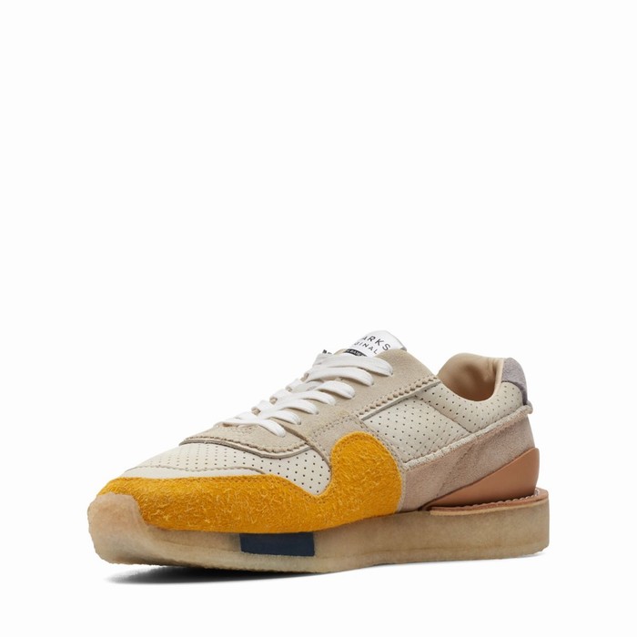 Baskets Clarks Tor Run Homme Jaune | OXYTGMRF