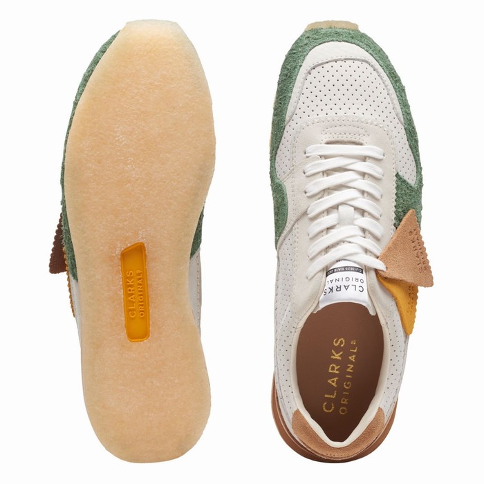 Baskets Clarks Tor Run Homme Vert | JALG5VIP