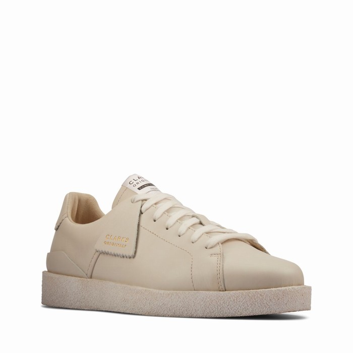 Baskets Clarks Tormatch Homme Blanche | OWDPRSO2