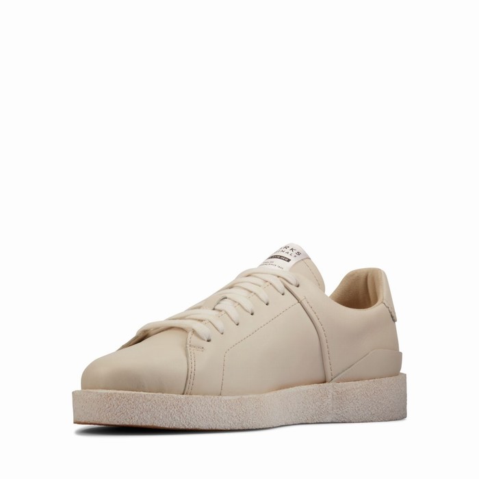 Baskets Clarks Tormatch Homme Blanche | OWDPRSO2