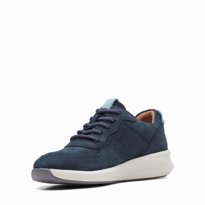 Baskets Clarks Un Rio Sprint Femme Bleu Marine | IPLTNHEY