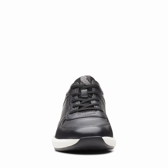 Baskets Clarks Un Rio Sprint Femme Noir | NXIJ7TKP