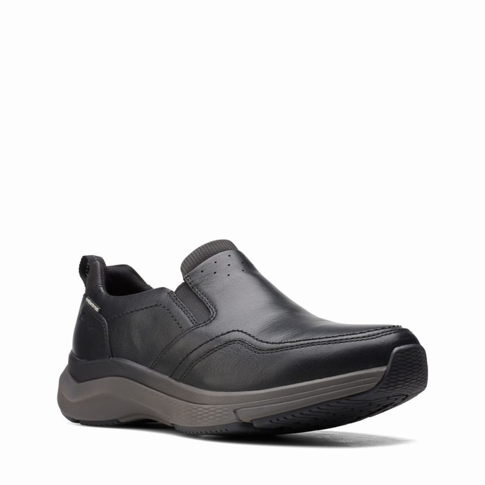 Baskets Clarks Wave 2.0 Edge Homme Noir | M0JZQVXB