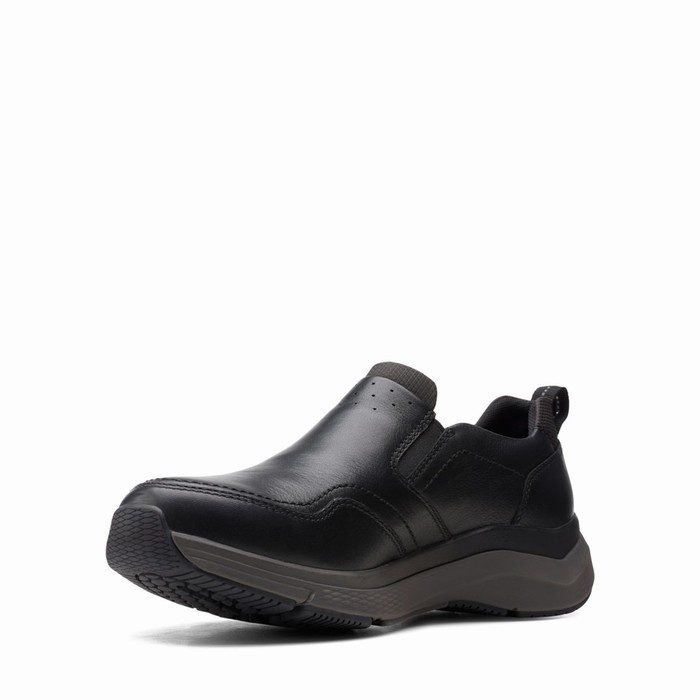 Baskets Clarks Wave 2.0 Edge Homme Noir | M0JZQVXB