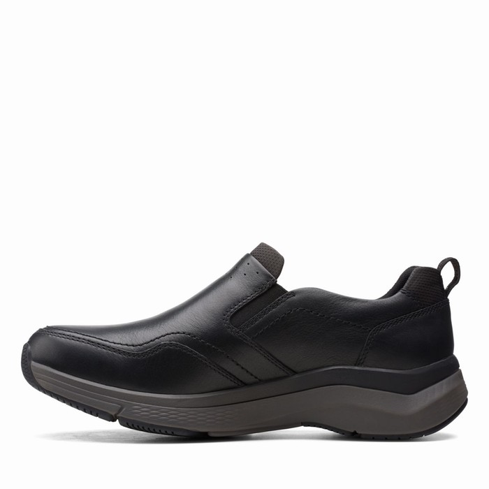 Baskets Clarks Wave 2.0 Edge Homme Noir | M0JZQVXB