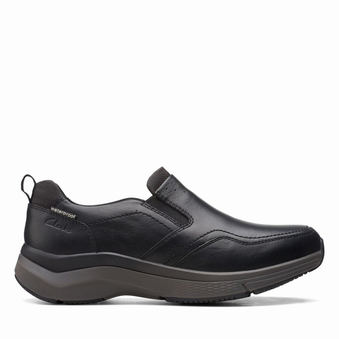 Baskets Clarks Wave 2.0 Edge Homme Noir | M0JZQVXB