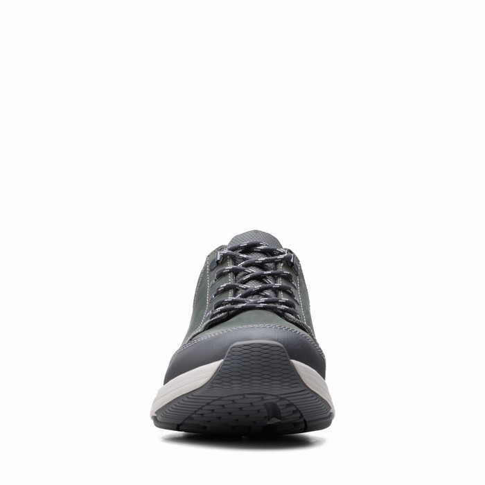 Baskets Clarks Wave 2.0 Vibe Homme Grise Foncé | KJVQ6RNV