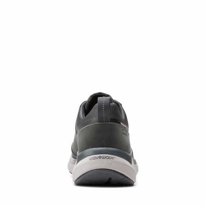 Baskets Clarks Wave 2.0 Vibe Homme Grise Foncé | KJVQ6RNV