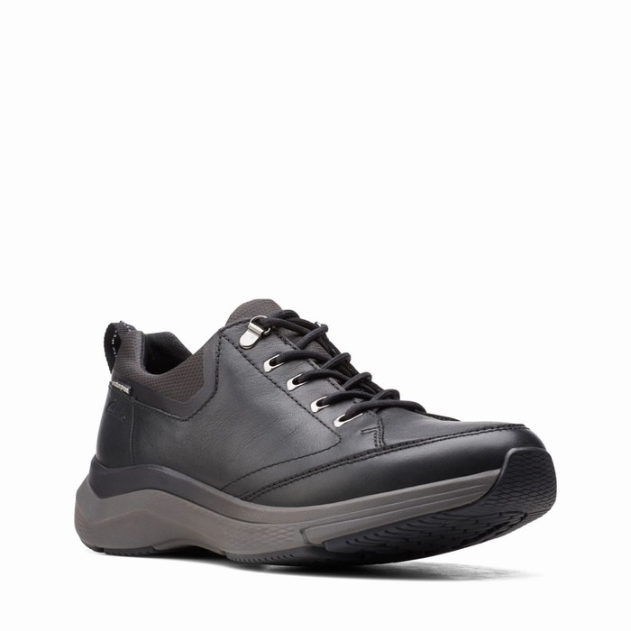 Baskets Clarks Wave 2.0 Vibe Homme Noir | JENE34VF