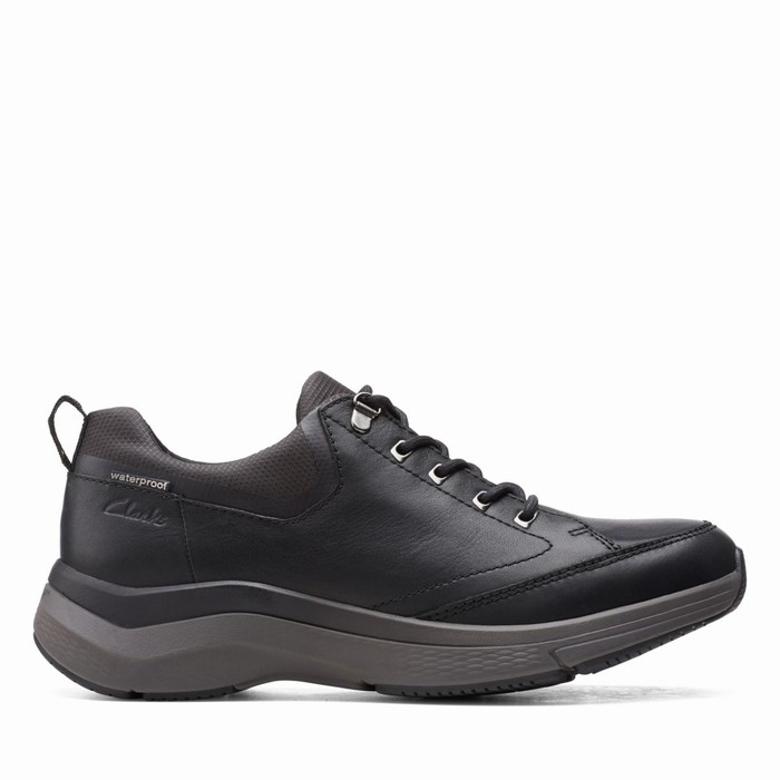 Baskets Clarks Wave 2.0 Vibe Homme Noir | JENE34VF