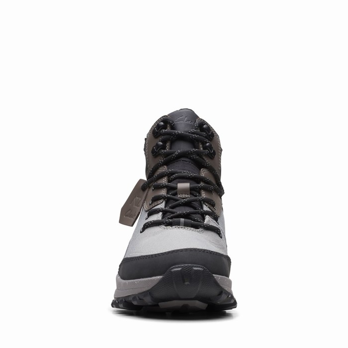 Bottes Clarks ATL Trek Sky GORE-TEX Femme Grise | IGFSQCSV