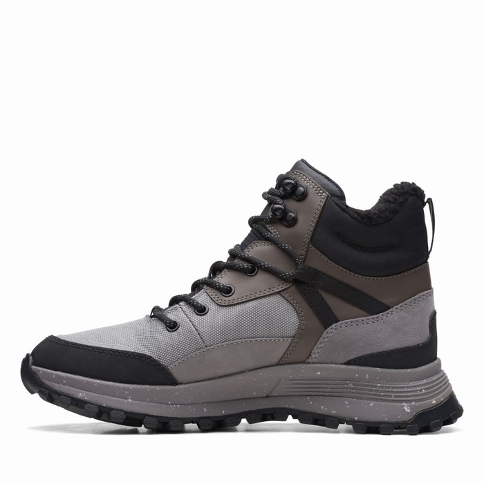 Bottes Clarks ATL Trek Sky GORE-TEX Femme Grise | IGFSQCSV