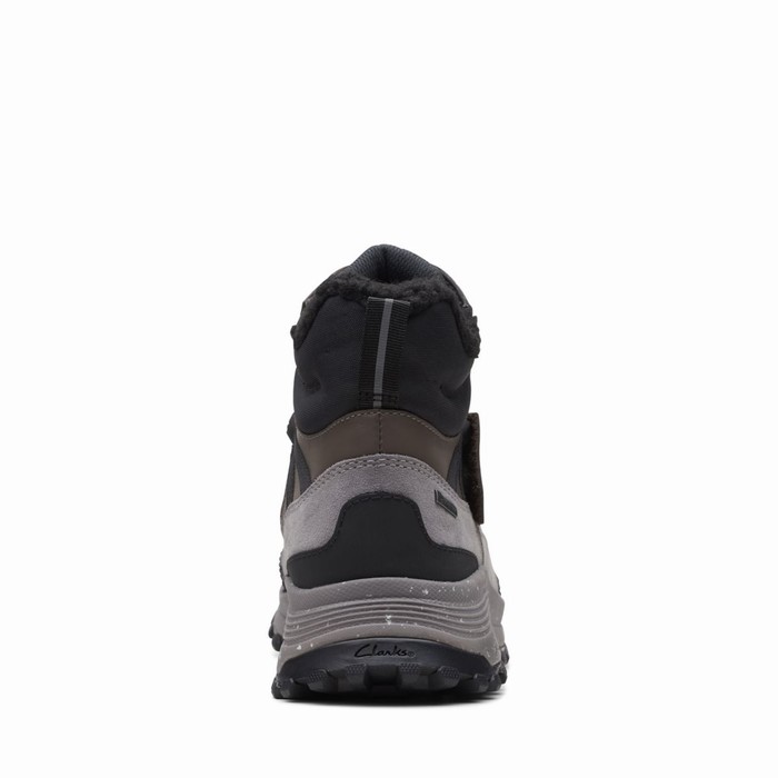 Bottes Clarks ATL Trek Sky GORE-TEX Femme Grise | IGFSQCSV