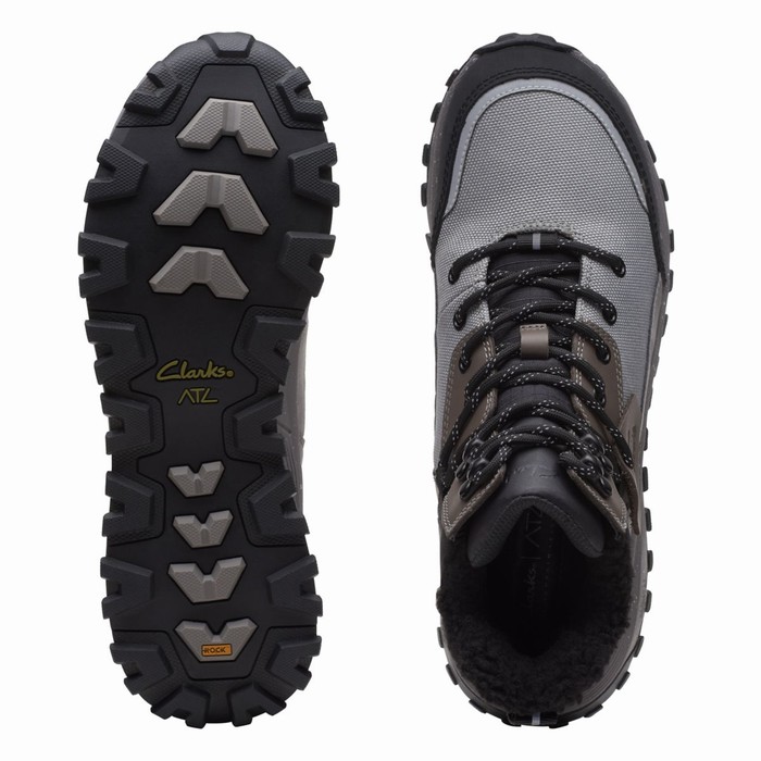 Bottes Clarks ATL Trek Sky GORE-TEX Femme Grise | IGFSQCSV