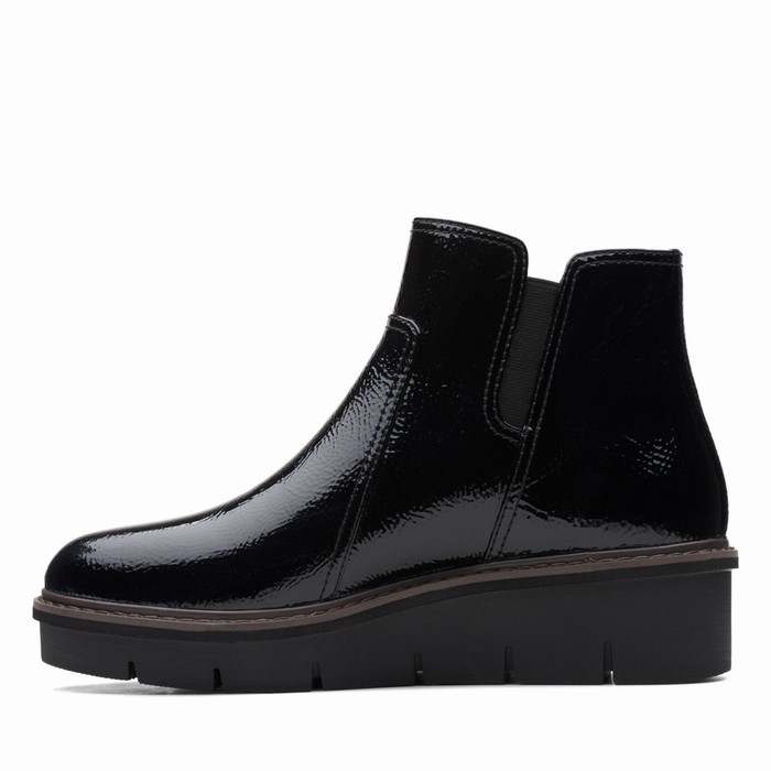 Bottes Clarks Airabell Zip Femme Noir | JVXDYF9R