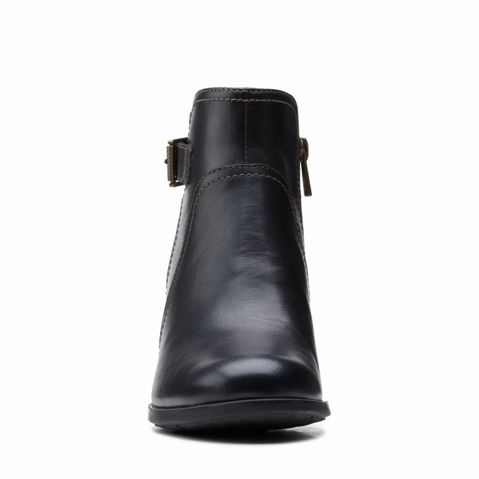 Bottes Clarks Bergen Vibe Femme Noir | DWFK0IYK