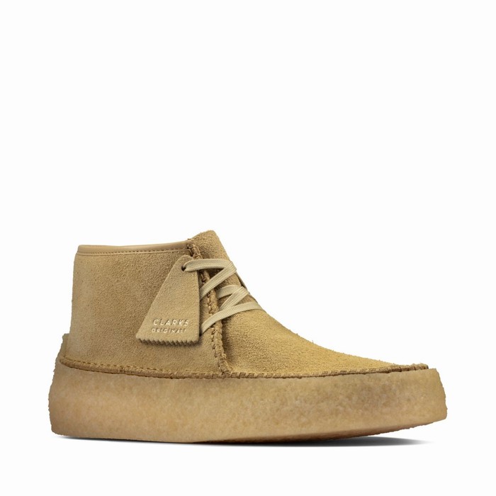 Bottes Clarks Caravan Homme Vert Olive | SEDMXO1U