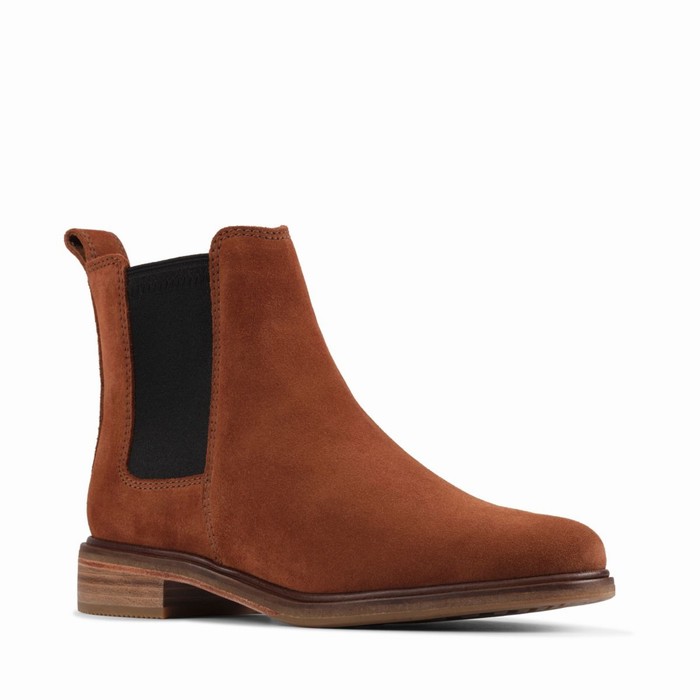 Bottes Clarks Clarkdale Arlo Femme Marron | DHZ9GL3M