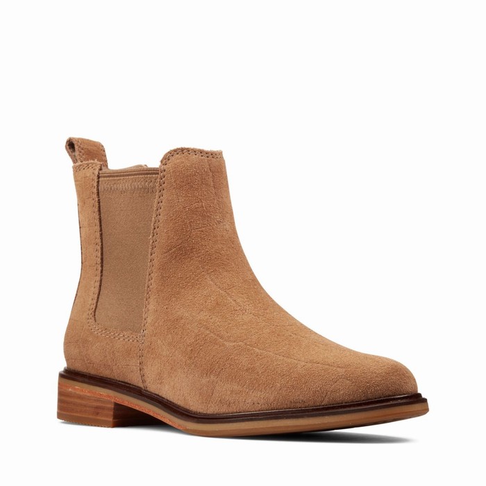 Bottes Clarks Clarkdale Arlo Femme Marron | HCVUKULD