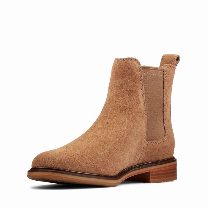 Bottes Clarks Clarkdale Arlo Femme Marron | HCVUKULD