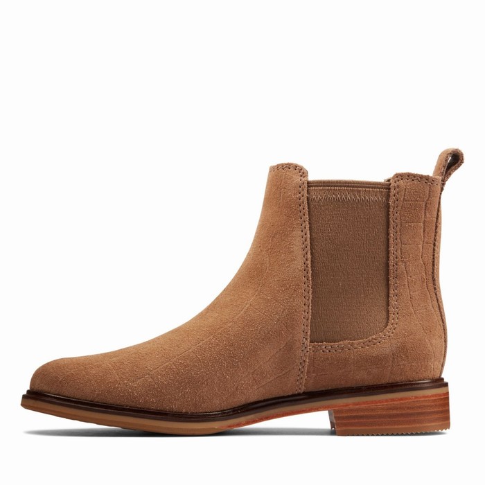 Bottes Clarks Clarkdale Arlo Femme Marron | HCVUKULD