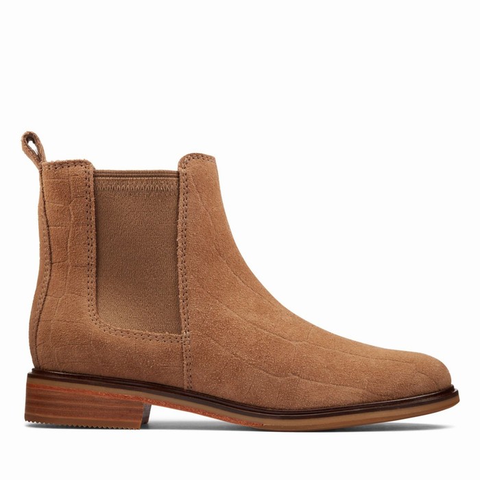 Bottes Clarks Clarkdale Arlo Femme Marron | HCVUKULD